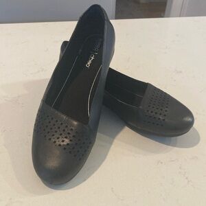 Abeo Fleur P.R.O. System 24-7 Comfort Women's Black Flats Size 9